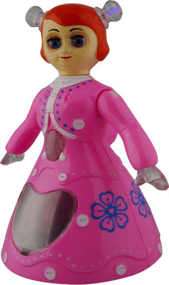 

Aarushi Dancing Princess Doll Musical 3D Light(Multicolor)