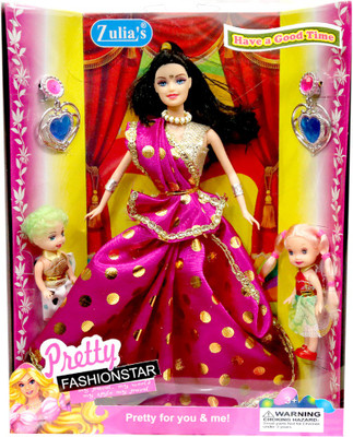 

Amaya Pretty Fashion Doll 19(Multicolor)