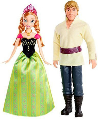 

Mattel Disney Frozen Anna And Kristoff (2Pack)(Multicolor)