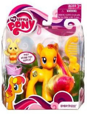 

Hasbro My Little Pony Figure Honeybuzz with Saddle(Multicolor)
