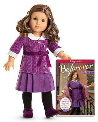 

American Girl Beforever Rebecca & Paperback Book(Purple)
