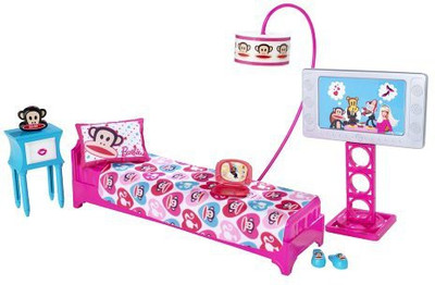 

Barbie Loves Paul Frank Bedroom Playset (Julius The Monkey)(Multicolor)