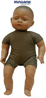 

Miniland 1575'' Soft Body Ba Hispanic(Brown)