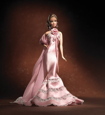 

Barbie Designer Collecton Gold Label Badgley Mischka(Pink)