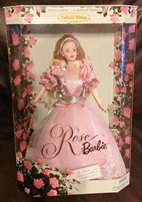 

Mattel 1999 Barbie Collectibles Rose Barbie(Pink)