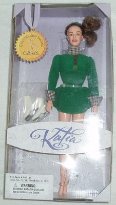 

Playmates Toys "Katia" Ekaterina Gordeeva Championship Skating(Green)