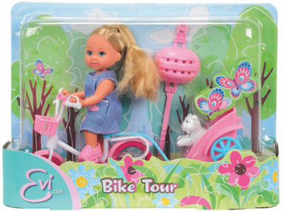 

Simba Evi Love Bike Tour Light Pink(Pink, Blue)