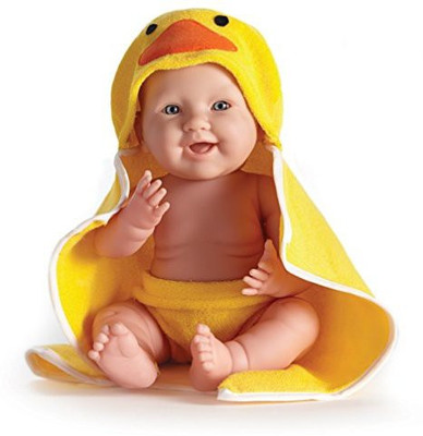 

JC Toys La Newborn Rubber Ducky Realistic 17" Anatomically Correct(Yellow)