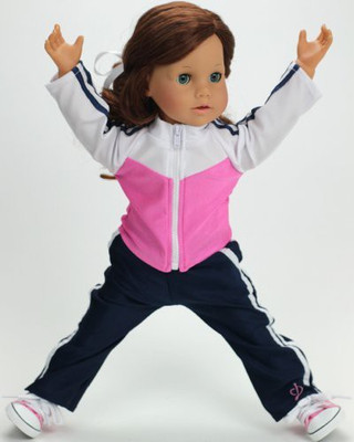 

Sophia's 18 Inch Clothing Sweatsuit Fits American Girl S2 Pc(Multicolor)