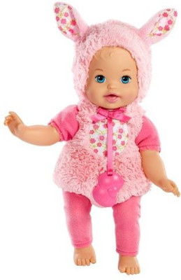 

Little Mommy Dress Up Cutie Bunny Doll(Multicolor)