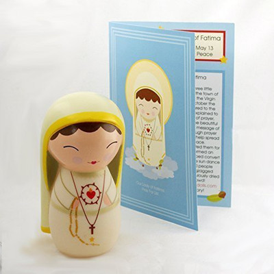 

Shining Light Dolls Our Lady Of Fatima Collectible Vinyl(Beige)