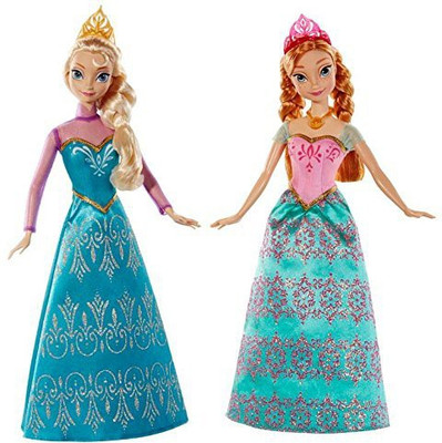 

Mattel Frozen Royal Sisters Doll(Multicolor)