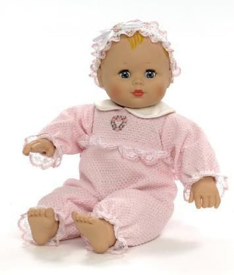 

Madame Alexander Ba Cuddles Hearts And Roses 14" Ba Sweet Ba Nursery(Pink)