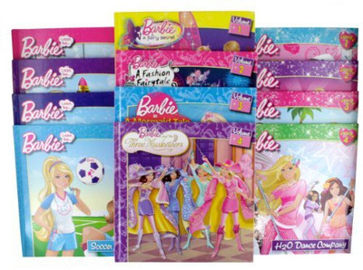 

Advance Publishers Barbie 12 Book Story Set(Multicolor)