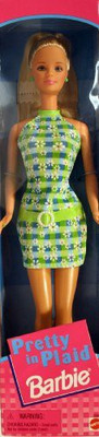 

Barbie Pretty In Plaid (Blonde)(Multicolor)
