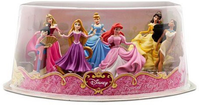 

Disney Princess 7 Piece Play Set - Cinderella, Aurora, Ariel, Belle, Pocahontas, Mulan, Rapunzel (2013 Edition)(Multicolor)