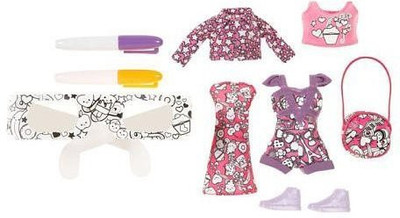 

Moxie Girlz Arttitude Fashion Pack(Multicolor)