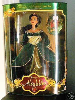 

Disney Aladdin Holiday 1999 Princess Jasmine(Green)