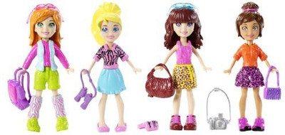

Polly Pocket Polly And Friends Safari Adventure 4Pack(Multicolor)