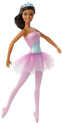 

Barbie fairytale magic ballerina african american(Pink)