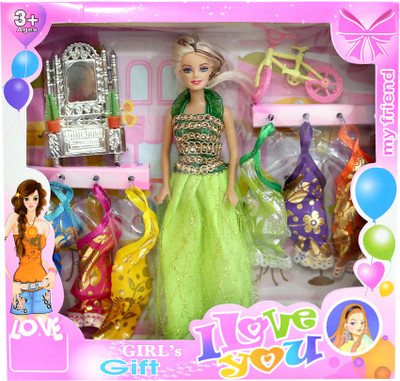 

Amaya LOVE YOU Stylist Fashion Doll 6(Multicolor)