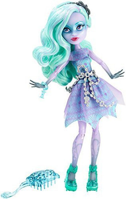 

Monster High Haunted Getting Ghostly Twyla Doll(Multicolor)