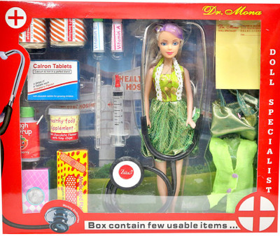

Amaya Dr Mona Doll Set(Multicolor)