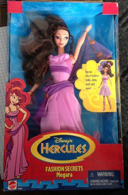 

Mattel Hercules Fashion Secrets Megara(Pink)