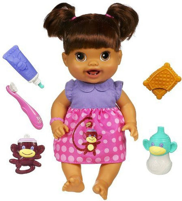 

Baby Alive Ba'S New Teeth Brunette (Styles May Vary)(Multicolor)