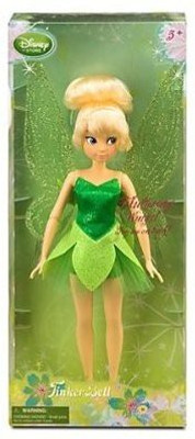 

Disney Fairies Fluttering Wings Tinker Bell 10"(Green)