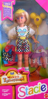 

Disney Barbie Stacie Mickey'S Toontown Exclusive (1993)(Multicolor)