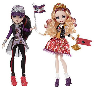 

Ever After High School Spirit Apple White And Raven Queen (2Pack)(Multicolor)