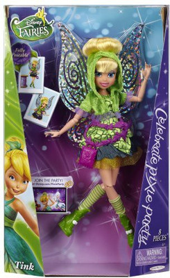 

Disney Fairies Pixie Party Tink 9" Fashion(Multicolor)