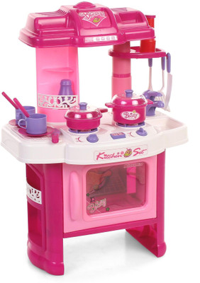 

Smiles Creation Kitchen Set Toy For Kids(Multicolor)