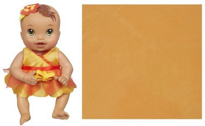 

Baby Alive Kicks And Cuddles Newborns Hispanic Light Brown Eyes6Inch(Gold)