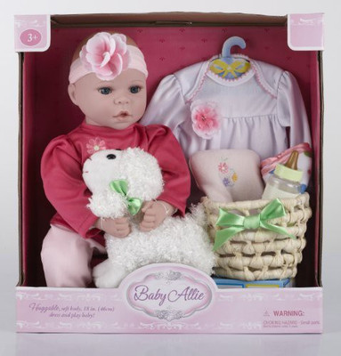 

Kingstate Ba Allie'S E E Playset With 18" Fuzzy Lamb(Multicolor)