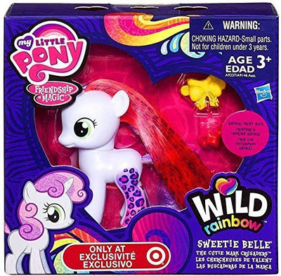 

My Little Pony Friendship Is Magic Exclusive Wild Rainbow Sweetie Belle(Multicolor)