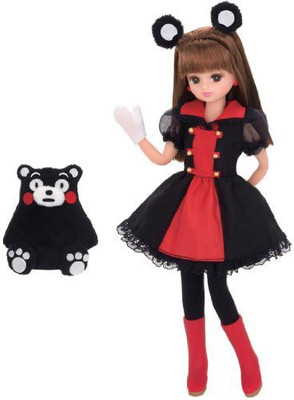 

Tomy Japan Takara Ld-16 Licca Doll Licca-chan's and Kumamon Set(Multicolor)