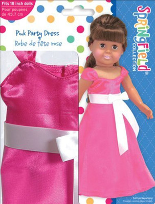 

Fibre Craft Springfield Collection Fibrecraft Pink Party Dress(Pink)