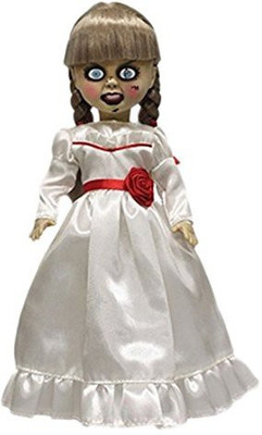 

Mezco Living Deadthe Conjuring Kiss Of Death Annabelle(Silver)