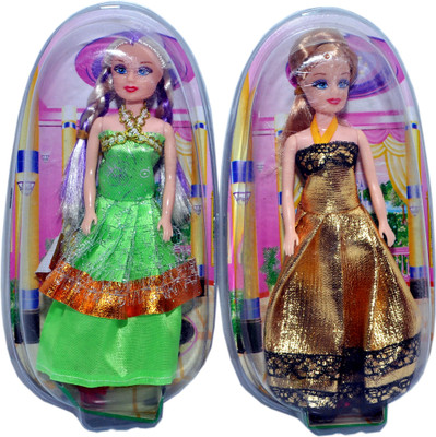 

Origin Mini Princess Doll-set of 2(Multicolor)