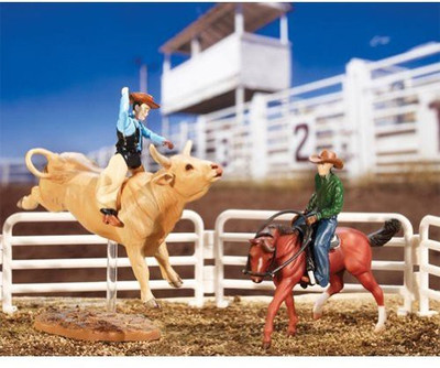 

Breyer Collectibulls Rodeo Playset(Multicolor)