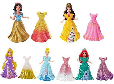 

Disney Princess Little Kingdom Magiclip Set Of 5 Snow(Multicolor)