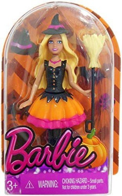 

Mattel Exclusive Barbie Miniature Halloween Witch 2014(Multicolor)