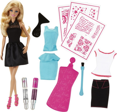 

Barbie Sparkle Studio Doll(Multicolor)