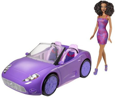 

Barbie So In Style Trichelle And Convertible(Purple)