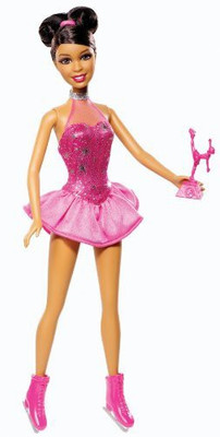 

Barbie Careers Ice Skater African-American Doll(Multicolor)