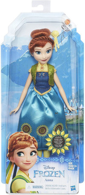 

Funskool Disney Frozen Fever Classic Fashion Doll - Anna(Multicolor)