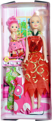 

Origin Beautifull Doll with Babyl(Multicolor)