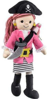 

Wild Life Artist Pirate Girl With Parrotpink(Multicolor)